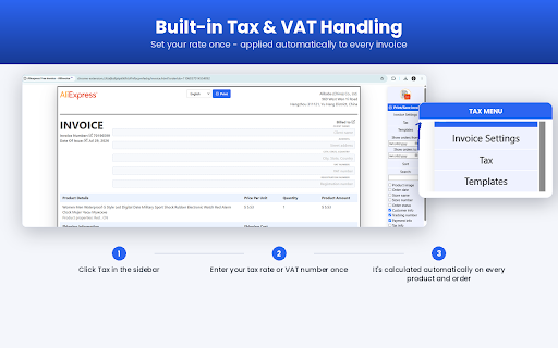 Aliexpress Free invoice - AliInvoice™️ screenshot