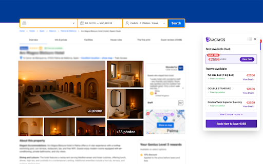 Vacayos.com: Deals on Premium Hotels screenshot
