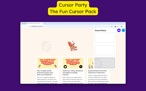 Cursor Party – The Fun Cursor Pack screenshot