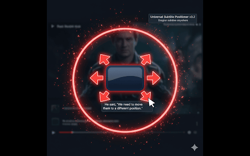 Universal Subtitle Positioner screenshot