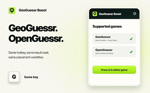 GeoGuessr Boost (GeoGuessr Cheat / Hack) screenshot