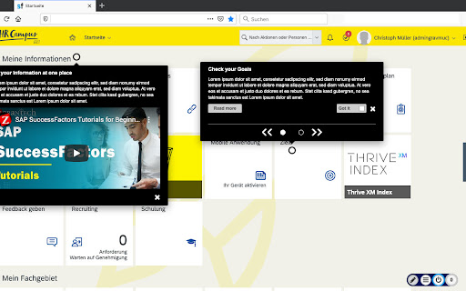GRAVITY Personal Help System screenshot