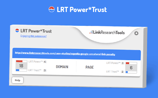 LRT Power*Trust – PageRank Replacement screenshot