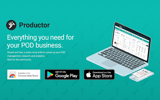Productor for Merch by Amazon screenshot