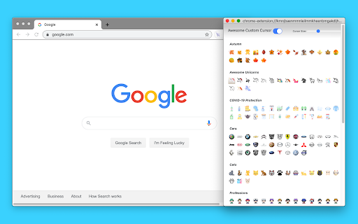 Awesome Custom Cursor screenshot
