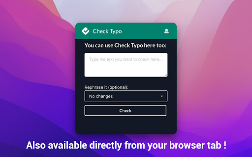Check Typo: AI Spell-checker screenshot