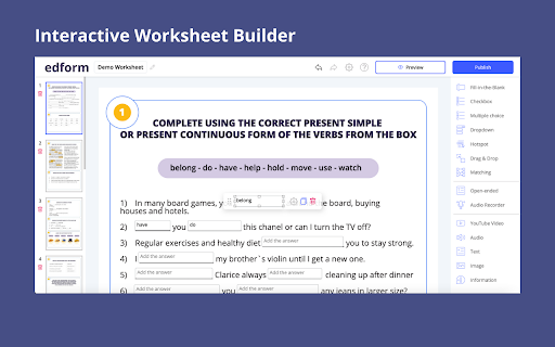 Edform for Teachers screenshot