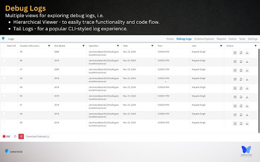 Salesforce Tool Suite screenshot