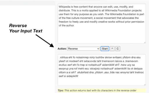 Text Tools screenshot
