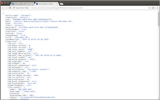 Nuxeo Dev Tools screenshot