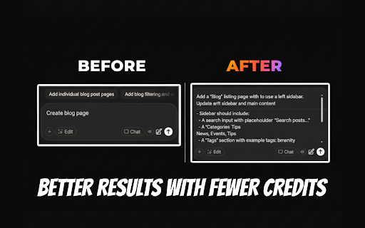 Lovable Prompt Master - Save Credits & Optimize AI Prompts screenshot