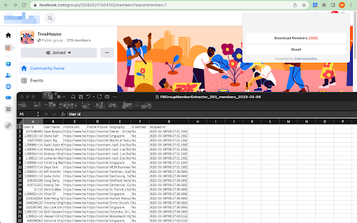 Group Extractor screenshot
