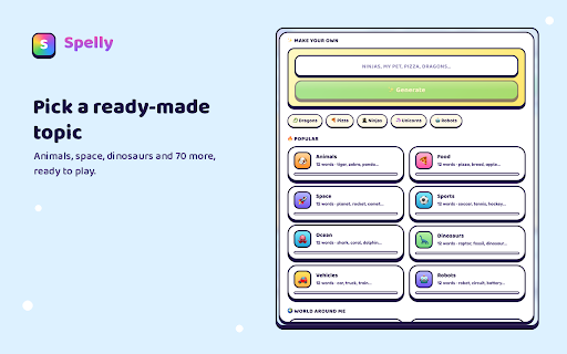 Spelly - Spelling Practice for Kids screenshot