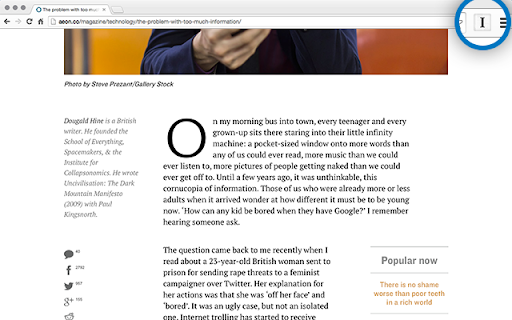 Instapaper screenshot