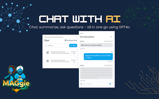 MAGgie - An AI Assistant screenshot