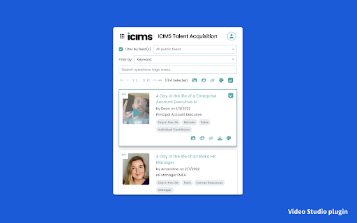 iCIMS Browser Extension screenshot