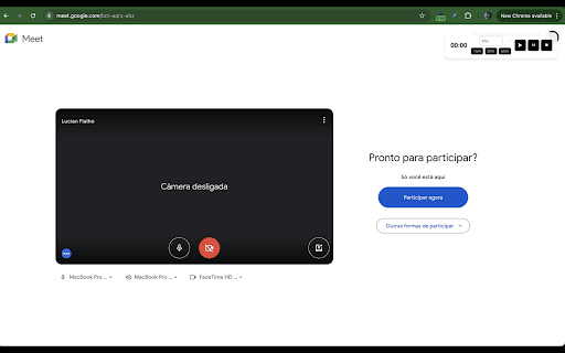 Call Timer for Meet Clone screenshot