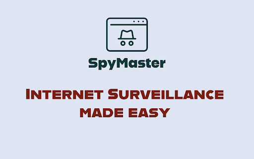 SpyMaster - Internet Monitoring Tool screenshot