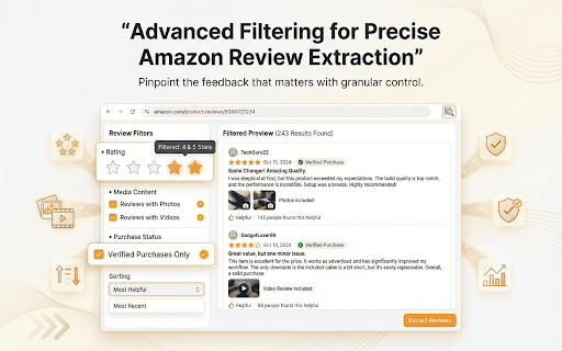 Reviews Exporter for Amazon - CSV Download screenshot