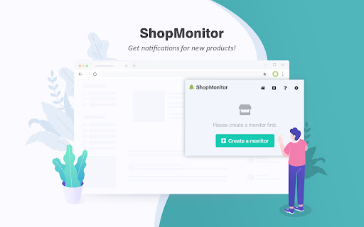 ShopifyMonitor - Get Alerts for New Arrival screenshot