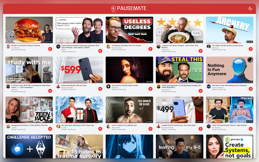 PauseMate - YouTube Bookmarker screenshot