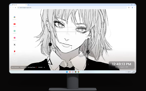 Chainsaw Man Girls Live Wallpaper screenshot