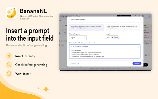 🍌 BananaNL screenshot