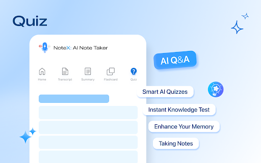 NoteX AI Note Taker screenshot