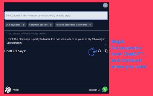 Chat Assistant For TT screenshot