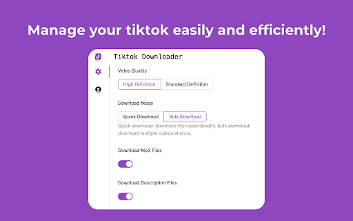 Tiktok Downloader|Video,MP3 download,remove watermarks screenshot