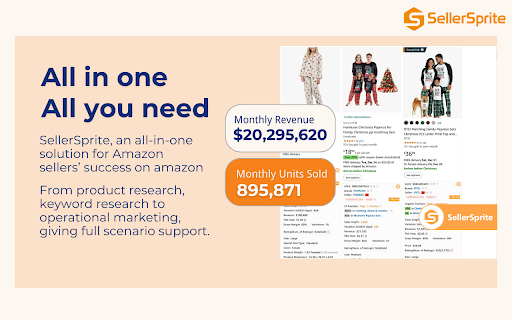 SellerSprite - Amazon Research Tool screenshot