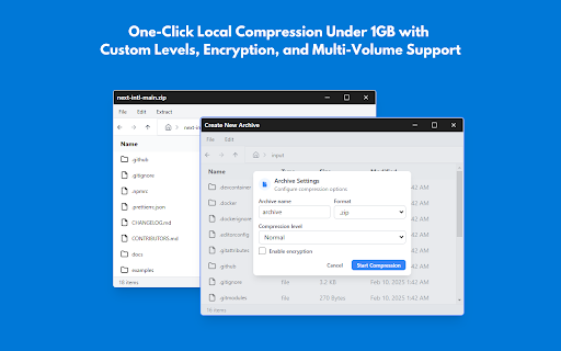 File Unzipper screenshot