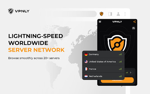 Free VPN & Proxy For Chrome - VPNLY screenshot