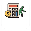 Retirement Calculator for Google Chrome™ icon