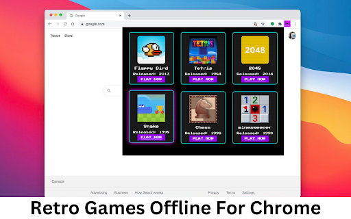 Retro Games Offline screenshot