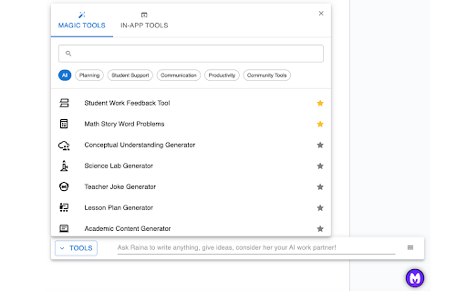 MagicSchool AI - AI Assistant for Teachers screenshot