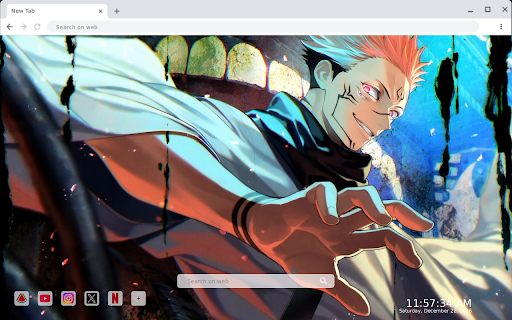 Sukuna from Jujutsu Kaisen Live Wallpaper screenshot