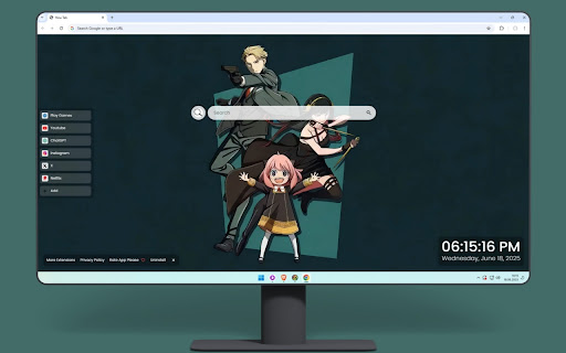 Spy x Family Minimalist Live Wallpaper screenshot