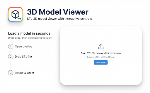 STL Viewer screenshot