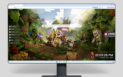 Minecraft Live Wallpaper screenshot