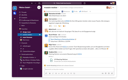 Slack PWA Extension screenshot