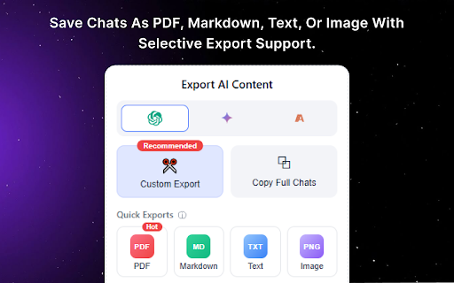 AI Exporter screenshot