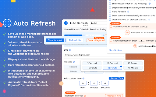 Auto Refresh Page - Reload Pages Automatically & Page Monitor Easily screenshot