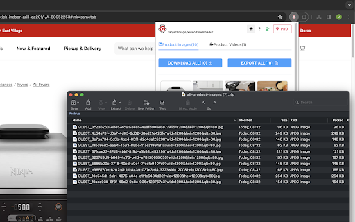 Target Image/Video Downloader screenshot