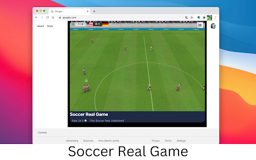 Soccer Real Game screenshot