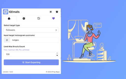 Email Exporter-Email,Phone Extractor&Scraper screenshot