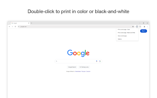 Print for Google Chrome screenshot