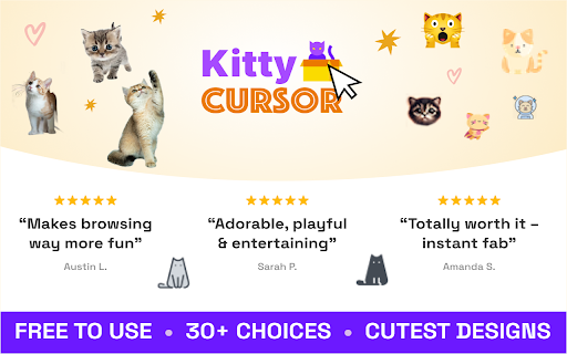 KittyCursor - Fun Custom Kitty Cursors screenshot