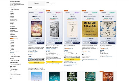 CoAuthor - Amazon Book Research screenshot
