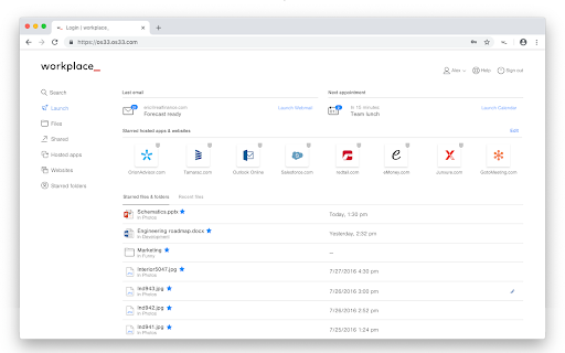 Workplace by OS33 screenshot
